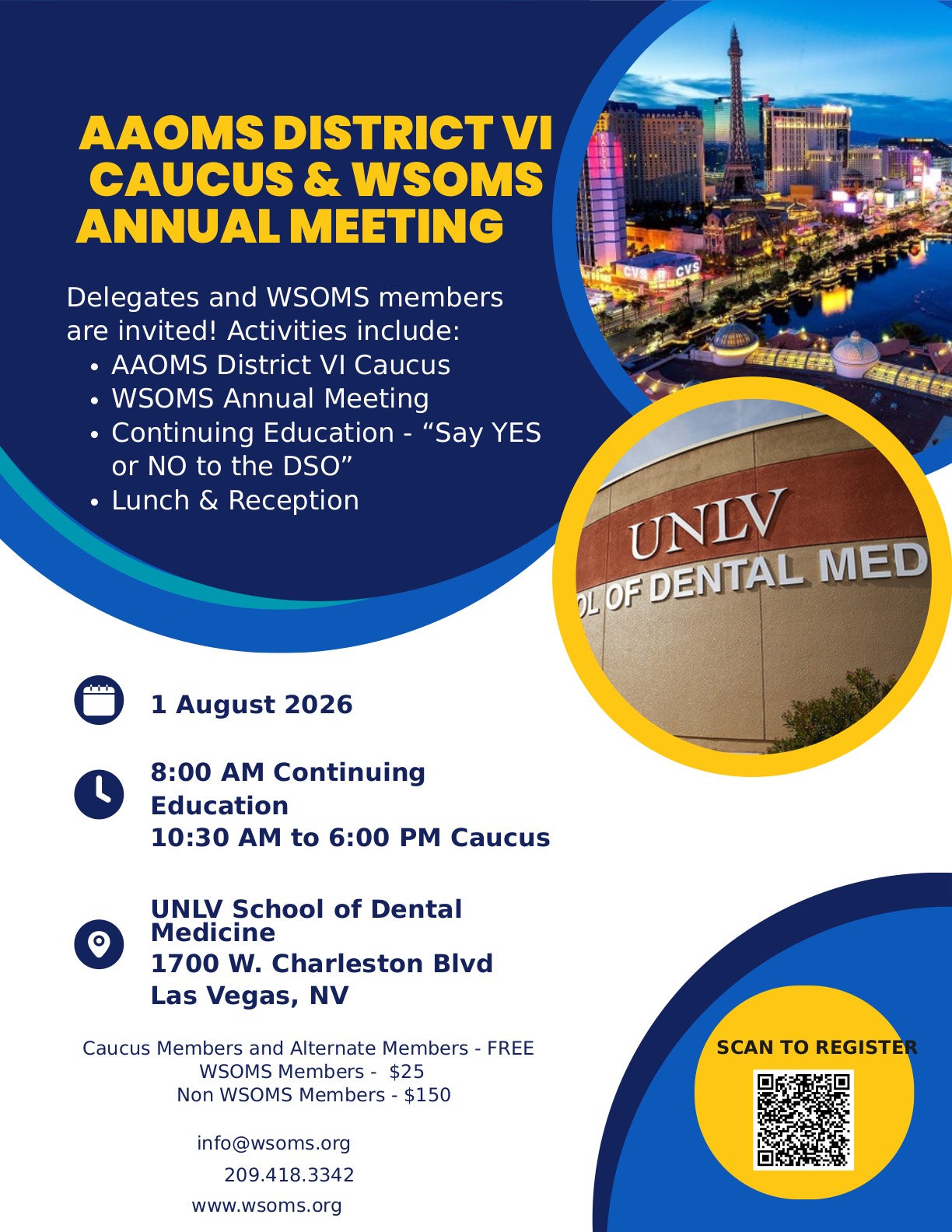 2026 WSOMS Caucus Flyer